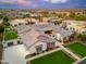 Aerial view of the home and neighborhood showcasing the manicured lawn and neighborhood at 2656 E Oriole Dr, Gilbert, AZ 85297