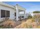 Backyard featuring a covered patio and desert landscaping at 320 S 70Th St # 54, Mesa, AZ 85208