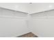 Walk-in closet with rod and shelf for storage at 37292 N Yellowstone Dr, San Tan Valley, AZ 85140