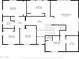 Upstairs floor plan showing the bedrooms, bathrooms, and layout of the second floor at 5422 W Bryce Ln, Glendale, AZ 85301