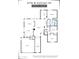 Detailed floor plan showing the layout of the home, including room dimensions and relationships at 8736 W Kathleen Rd, Peoria, AZ 85382