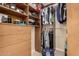 Organized walk-in closet with custom shelving and drawers for ample storage space at 1 E Lexington Ave # 1210, Phoenix, AZ 85012