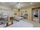 Spacious bedroom with bunk beds, twin bed, neutral color palette, and large mirrored closet at 2251 N 32Nd St # 21, Mesa, AZ 85213