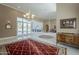 Elegant foyer features marble floors, a chandelier, and a view to the pool area at 2251 N 32Nd St # 21, Mesa, AZ 85213