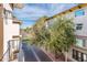 Balcony overlooking the street and adjacent building at 231 W Portland St, Phoenix, AZ 85003