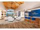 Bright lobby with modern design, high ceilings, stylish seating, and natural light in a community center at 24670 N 171St Ln, Surprise, AZ 85387