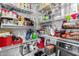 Organized pantry filled with shelves, maximizing storage and providing convenient access to a variety of items at 2528 E La Costa Dr, Chandler, AZ 85249