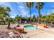 Community hot tub with surrounding patio, providing a relaxing experience at 5401 E Van Buren St # 2050, Phoenix, AZ 85008