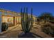 Backyard with desert landscaping, patio, and pergola for shaded outdoor living at 5742 S Creosote Dr, Gold Canyon, AZ 85118