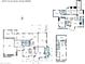 Detailed floor plan showcasing the layout of the main house and guest house at 616 E Carver Rd, Tempe, AZ 85284
