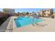 Inviting community pool with shallow entry and seating, perfect for relaxation at 7924 S 24Th Pl, Phoenix, AZ 85042