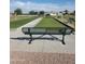 Well maintained bocce ball courts with benches in a lovely neighborhood setting at 8233 E Calypso Ave, Mesa, AZ 85208