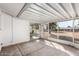 Sunroom with concrete flooring and screened windows at 10105 W Bolivar Dr, Sun City, AZ 85351