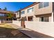 Charming townhouse featuring a private front patio, modern design and inviting curb appeal at 2040 S Longmore -- # 5, Mesa, AZ 85202