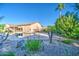 Beautiful pool area set in a private backyard with lush landscaping and ample space for outdoor activities at 3010 E Cedar Dr, Chandler, AZ 85249