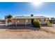 Charming single-story home with a covered porch and xeriscape landscaping at 545 N 98Th St, Mesa, AZ 85207