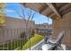 Cozy balcony with serene views of courtyard at 5525 E Thomas Rd # O8, Phoenix, AZ 85018