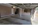 Spacious garage with built-in storage cabinets and work area at 1846 N Sunview --, Mesa, AZ 85205