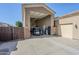 Spacious garage with room for multiple vehicles and ample storage space at 19727 E Julius Rd, Queen Creek, AZ 85142