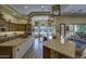 Spacious kitchen with islands and ample storage cabinets at 2729 W Dolores Rd, Phoenix, AZ 85086