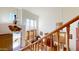 Bright foyer with hardwood floors and high ceilings at 33732 N Sandstone Dr, San Tan Valley, AZ 85143