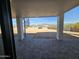 Covered patio with mountain views and spiral staircase access at 37937 N 31St Ave, Phoenix, AZ 85086