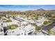 Stunning aerial view of a modern apartment complex in the heart of the city with mountain views at 6301 N 12Th St # 14, Phoenix, AZ 85014