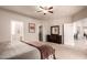 Serene main bedroom with walk-in closet, ensuite bathroom, and ample space at 6589 E Casa De Leon Ln, Gold Canyon, AZ 85118