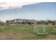 Community soccer field featuring well-maintained grass and soccer goals at 7734 W Florence Ave, Phoenix, AZ 85043