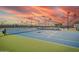 Engage in a friendly match on our well-kept community tennis courts, featuring a stunning sunset backdrop at 8012 E Monte Ave, Mesa, AZ 85209