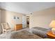 Well-lit bedroom with twin beds and neutral colors at 9270 E Mission Ln # 211, Scottsdale, AZ 85258