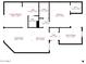 Detailed floor plan layout illustrating room dimensions and overall property design at 9270 E Mission Ln # 211, Scottsdale, AZ 85258