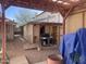 Spacious backyard with a covered patio, ideal for outdoor entertaining and barbecues at 94 W 12Th St, Florence, AZ 85132