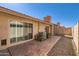 Wide backyard patio view at 945 N Pasadena -- # 52, Mesa, AZ 85201