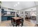 Cozy dining area with a view into the living room and kitchen for easy access at 1353 N Avoca --, Mesa, AZ 85207