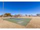 Well-maintained pickleball courts inviting residents for recreational fun and social gatherings at 1353 N Avoca --, Mesa, AZ 85207