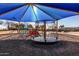 A fun, colorful, and sturdy playground structure is perfect for active play and imaginative adventures at 1353 N Avoca --, Mesa, AZ 85207