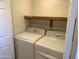 Laundry room area with a side by side washer and dryer at 16631 E El Lago Blvd # 214, Fountain Hills, AZ 85268