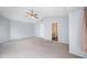 Large main bedroom featuring a ceiling fan and an attached bathroom at 20914 N 39Th Way, Phoenix, AZ 85050