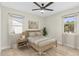 Inviting bedroom with neutral palette, natural light, and ample space for relaxation and comfort at 3007 N 47Th St, Phoenix, AZ 85018