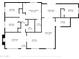 Detailed floorplan showcasing the layout with bedroom, living, dining, and kitchen dimensions at 3042 N 87Th Ave, Phoenix, AZ 85037