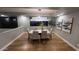 Elegant dining room with modern light fixture and neutral color palette, perfect for entertaining at 30600 N Pima Rd # 19, Scottsdale, AZ 85266