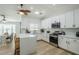 Inviting kitchen featuring stainless steel appliances, white countertops, and natural lighting at 4501 E Osage Ct, Phoenix, AZ 85044