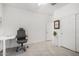 Bright bedroom with white walls and a desk at 5624 S Winchester --, Mesa, AZ 85212