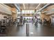 Well-equipped community gym with state-of-the-art cardio machines and weightlifting equipment at 5624 S Winchester --, Mesa, AZ 85212