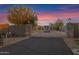 Secured entrance gate with stone pillars and decorative signage at 5914 E Dale Ln, Cave Creek, AZ 85331