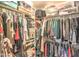 A walk-in closet with metal shelving and rods at 6014 W Bent Tree Dr, Phoenix, AZ 85083