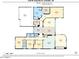 Detailed blueprint layout showing the square footage and layout of the interior of the property at 1738 W Yosemite Pl, Chandler, AZ 85248