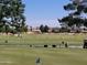 Expansive golf course view with manicured greens and mature trees at 18624 N 92Nd Dr, Peoria, AZ 85382