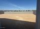 Large backyard with a concrete block fence offering privacy at 20328 N 225Th Dr, Surprise, AZ 85387